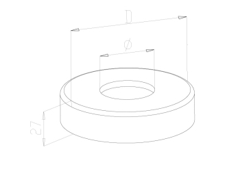 Base covers - Model 1121 CAD Drawing